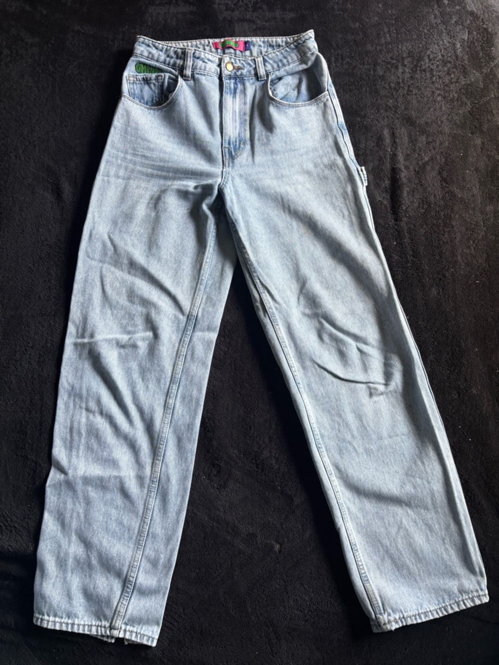 Empyre Light Wash Straight Leg Jeans
